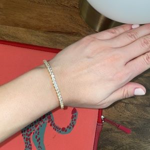 Tennis Bracelet with crystals